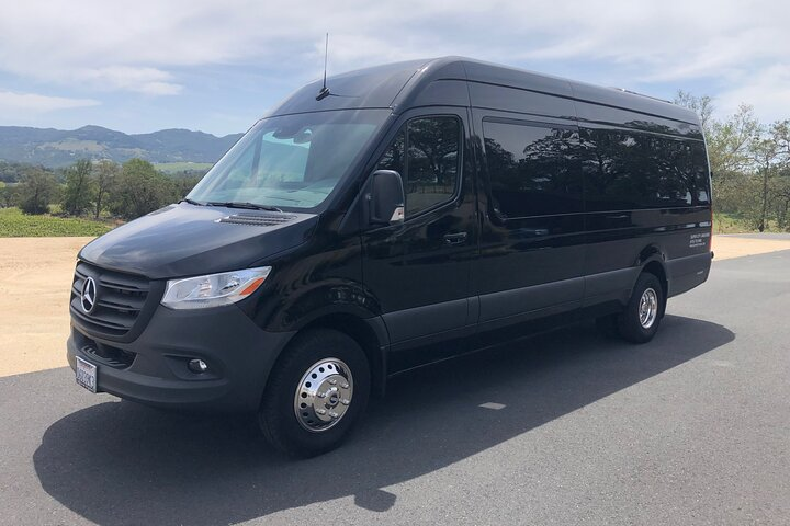 6 Hours 12 Passengers limo bus for Napa or Sonoma wine tour  - Photo 1 of 25